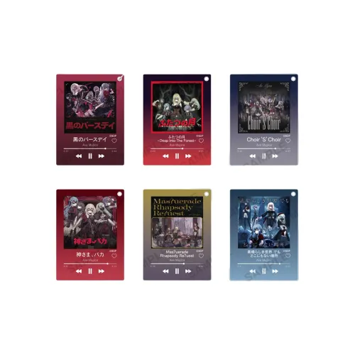 BUSHIROAD 애니메이션 게임 펜던트