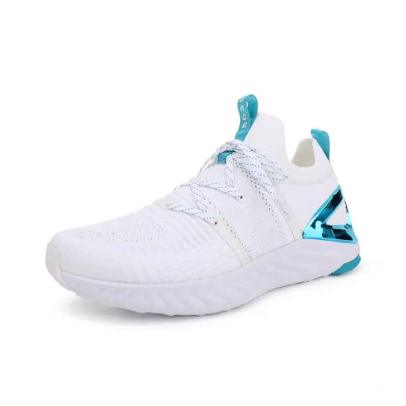 PEAK State Pole 1.0 Plus Anti-Slip And Wear-Resistant Water-Resistant Low-Top Running Shoes Men's White Blue-2