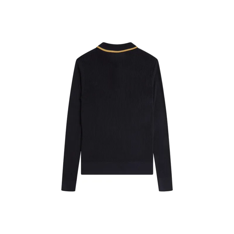 FRED PERRY FW24 Shirt Women's Black-1