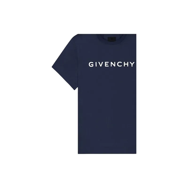 Givenchy Logo Printed Crewneck T Shirt-5