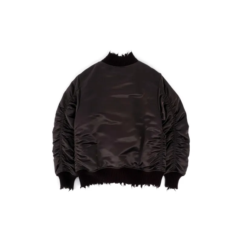 Giorgio Brato Distressed Bomber Jacket-1