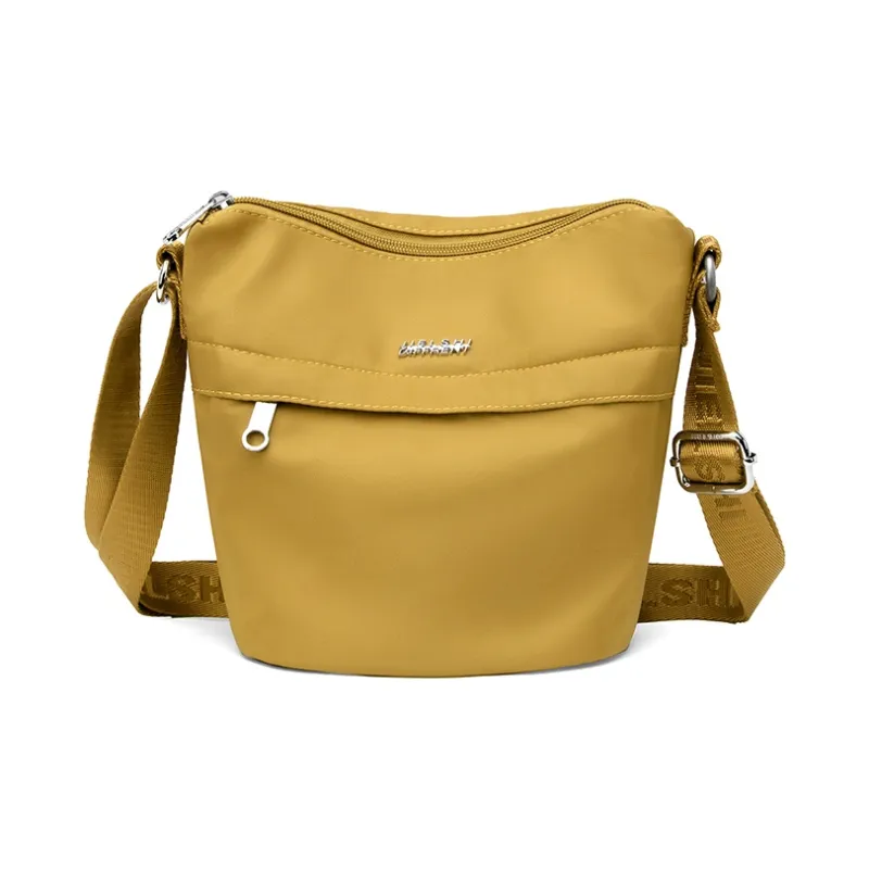 Gerlanx Nylon Fabric Crossbody Bag Unisex Multicolor-10