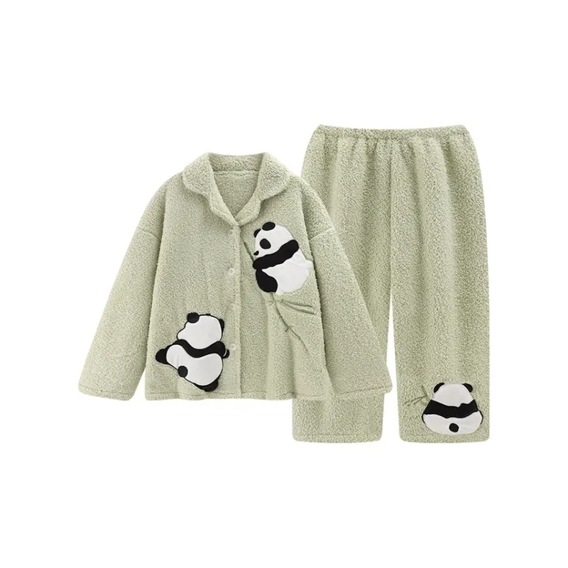 Beast's Secret Pajama Set Women's Green-0