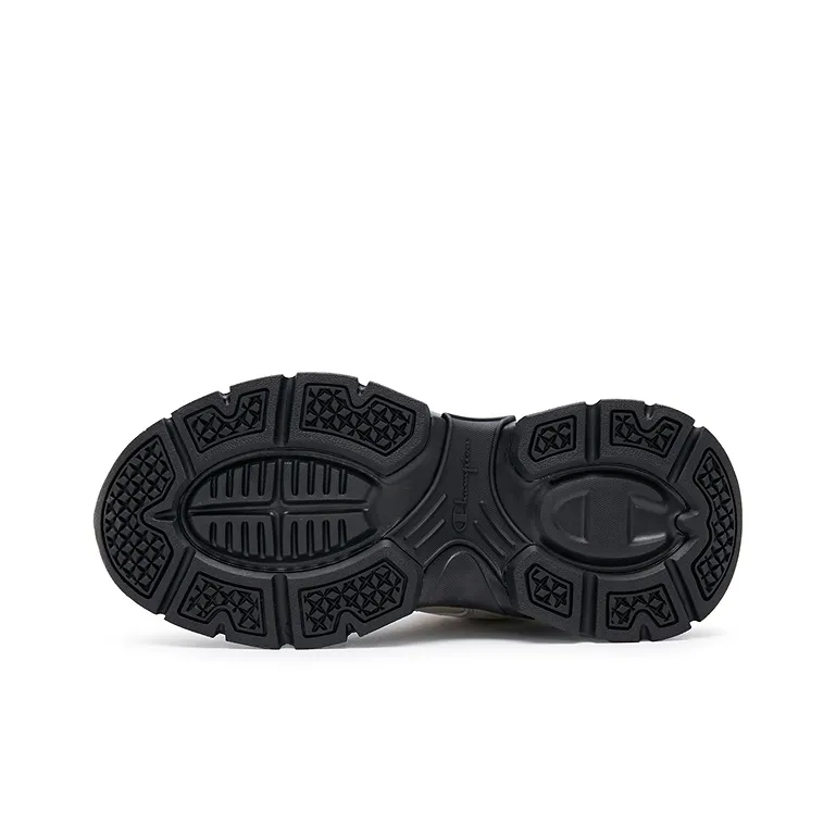 Champion High-Top Chunky Sneakers Women's Oat/Black-4