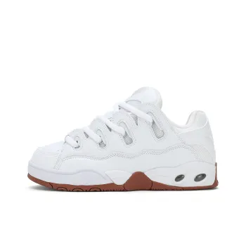 OSIRIS Cushioning Coverage Height Increasing Wear Resistant Slip Resistant Low Top Skateboard Shoes Unisex White