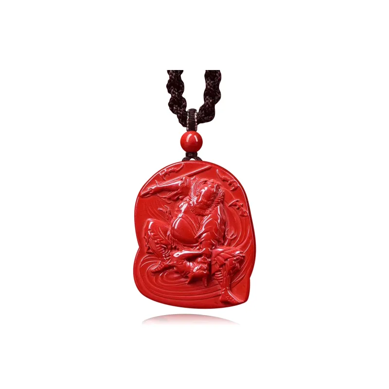 EADDA JEWELRY Cinnabar Necklaces Unisex-0