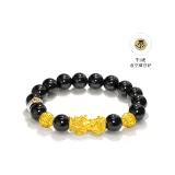 Wealth and Prestige Chinese Auspicious Animal[Akasagarbha Bodhisattva-Ox and Tiger]