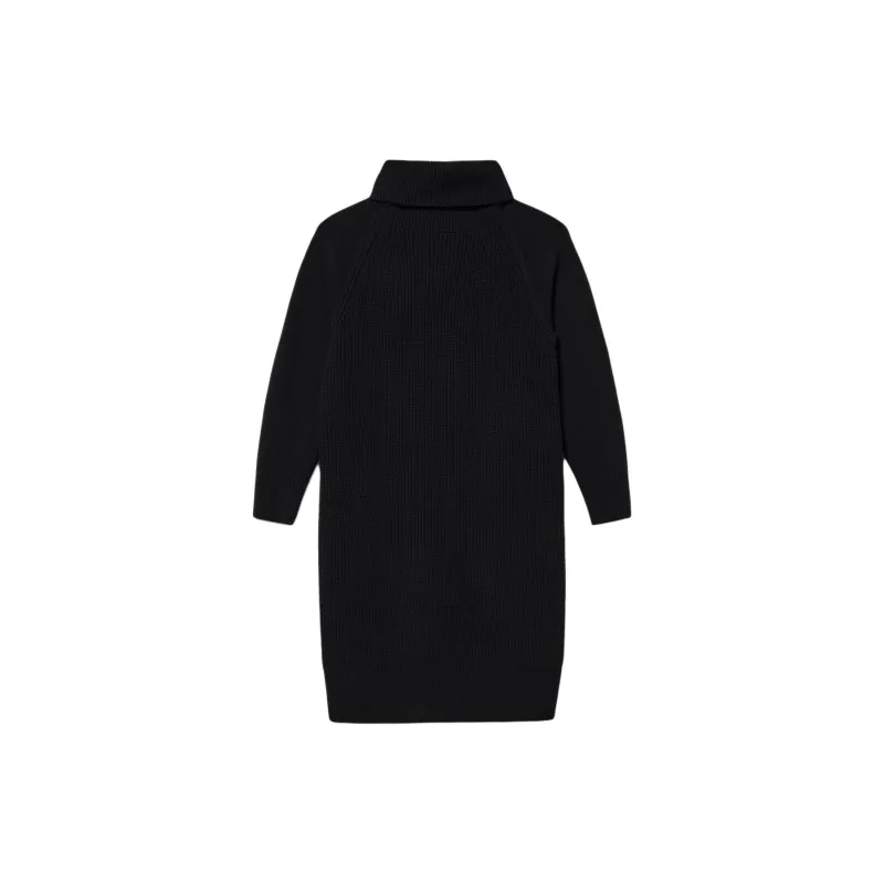 LACOSTE Long Sleeved Dress Women's Black-1