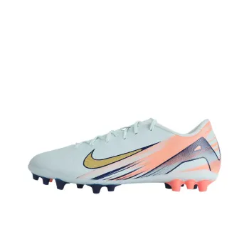 Nike Anti Slip Wear Resistant Soccer Shoes Unisex White Orange Blue