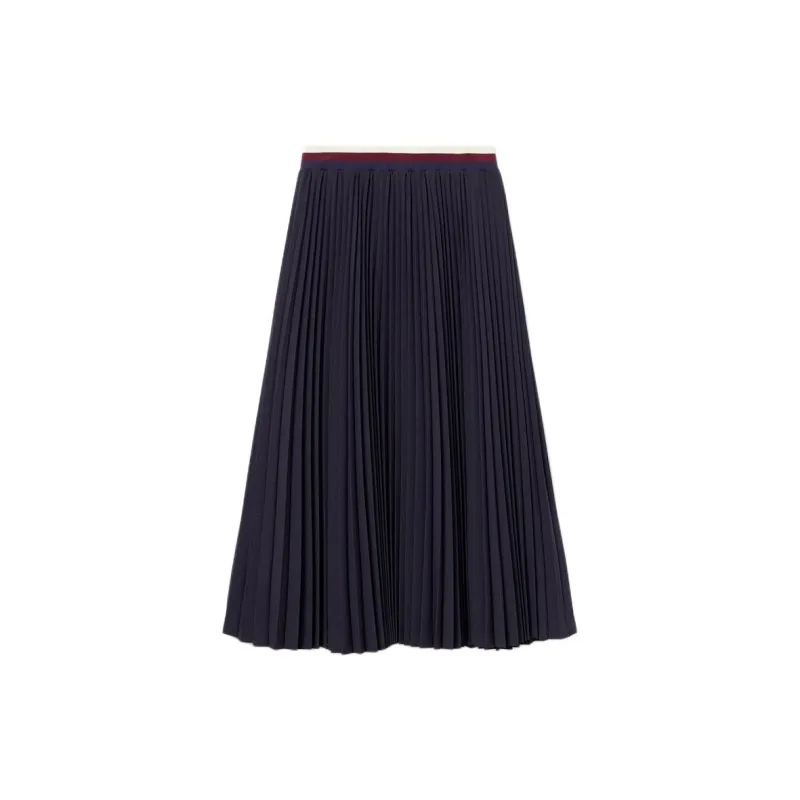 LACOSTE Casual Long Skirts Women's Purple-1