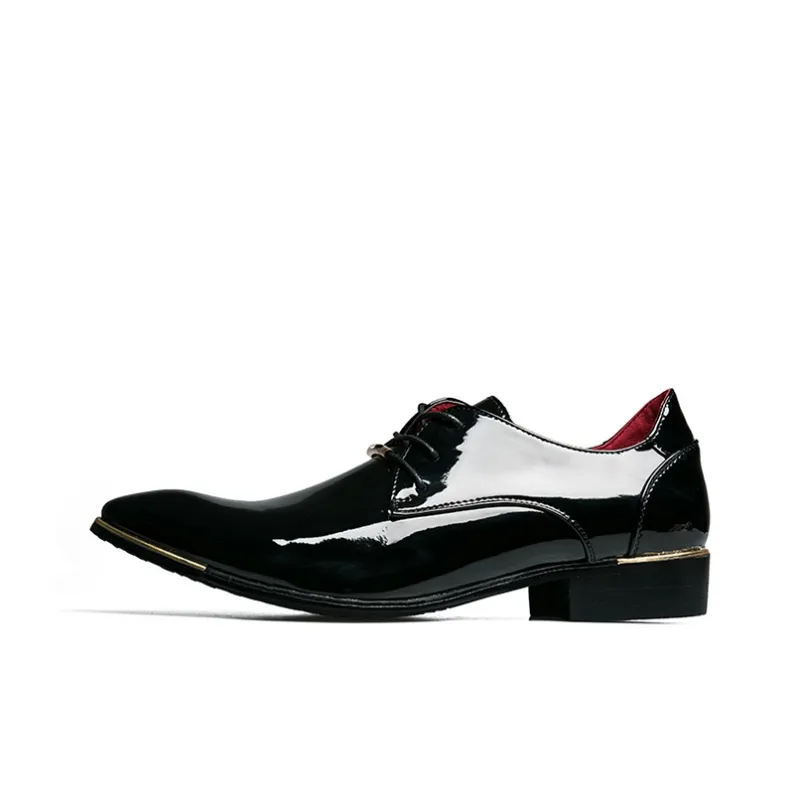 ORP Dress Shoes Men Low Top Black-1