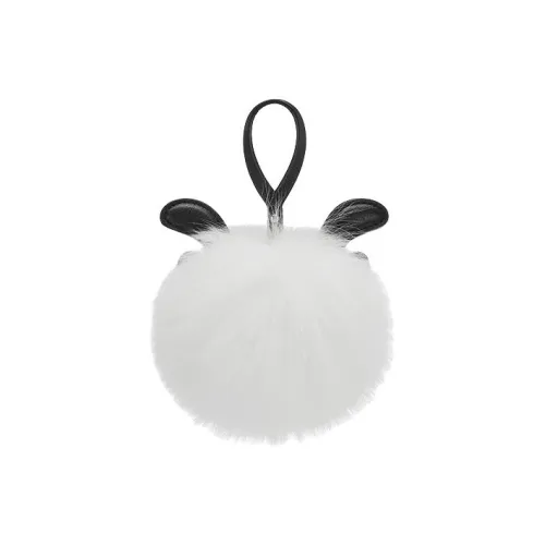 ZESH Fox Fur Dragon Head Pendant Women's