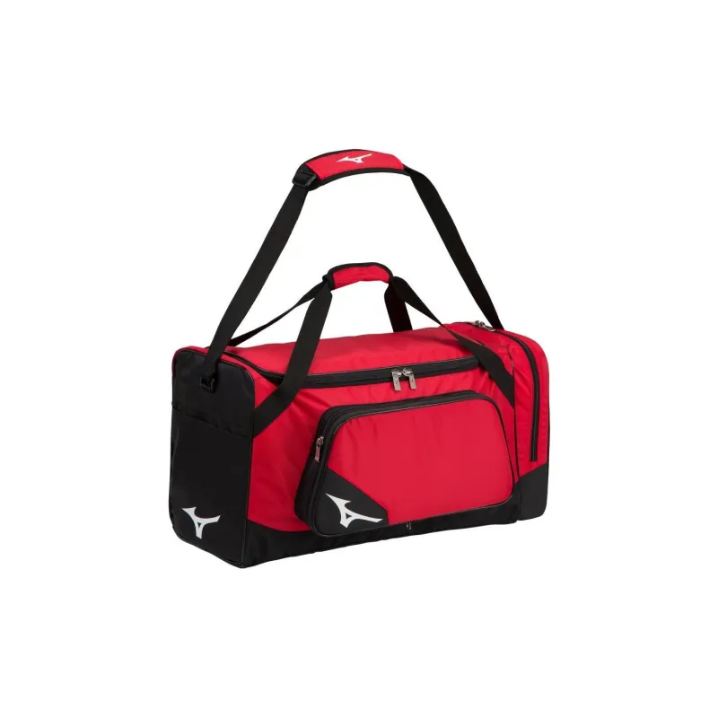 Mizuno PVC One Shoulder Portable Travel Bag Unisex Red-0