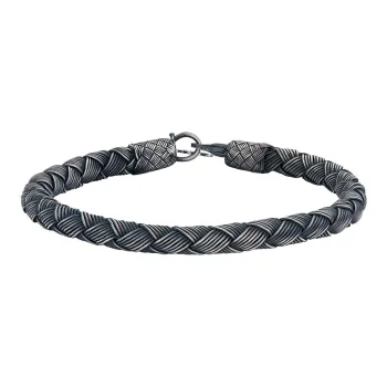 LUCKYMOJO Foot Silver 990 Bracelets Unisex