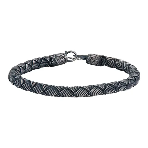 LUCKYMOJO Foot Silver 990 Bracelets Unisex
