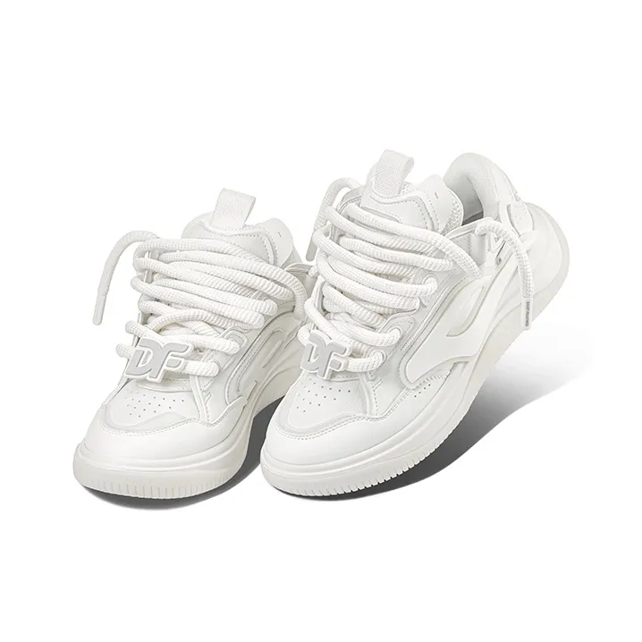 Daisy Fellowes Rocket 001 Stylish Skateboarding Shoes Unisex White-3