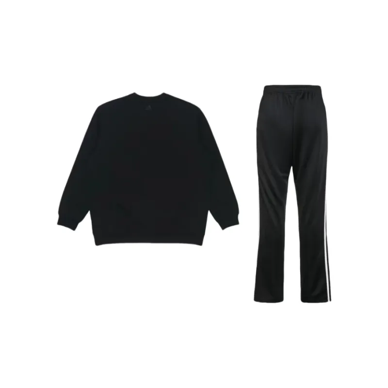 Adidas Sweatshirt Set Unisex Black-1