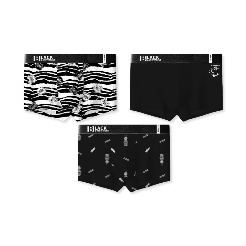 Qiao Ni Tong Underpants Men's 3 Pack-5