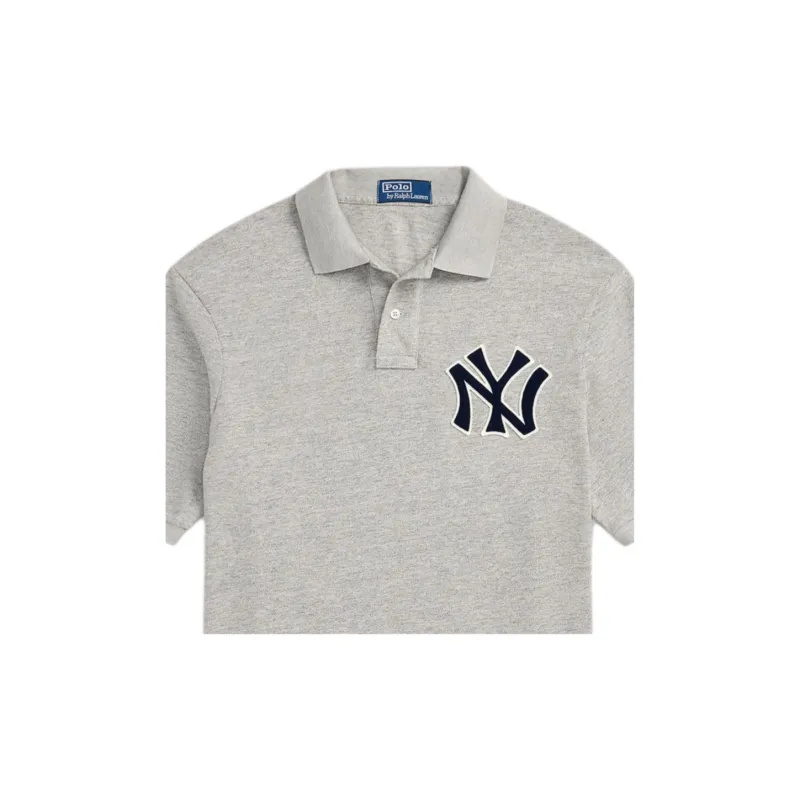 Polo Ralph Lauren x MLB FW24 Polo Shirt Men's Gray-5