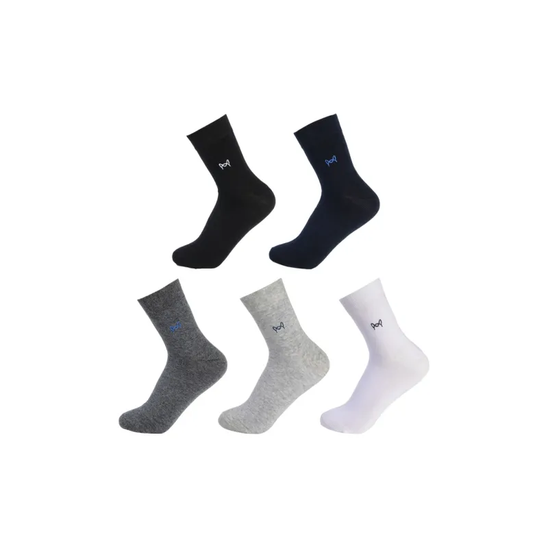 MIIOW Mid Calf Socks Unisex 5 Pack-10