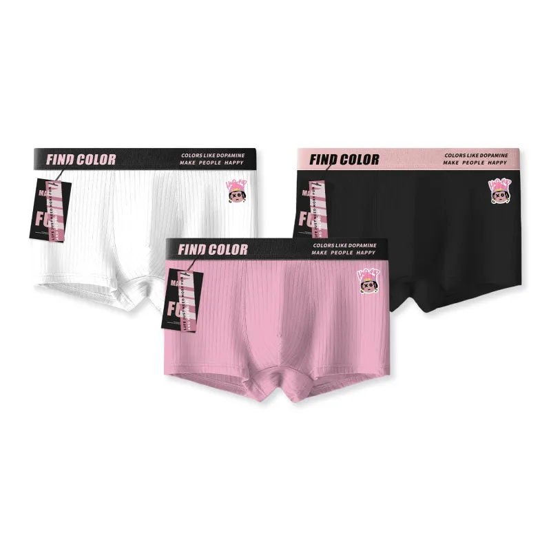 Qiao Ni Tong Underpants Men's 3 Pack-5