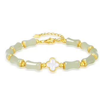 7℃ Hetian Jade Pale Greenish White Jade Unisex