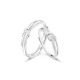 Sterling Silver Couple's Style 3