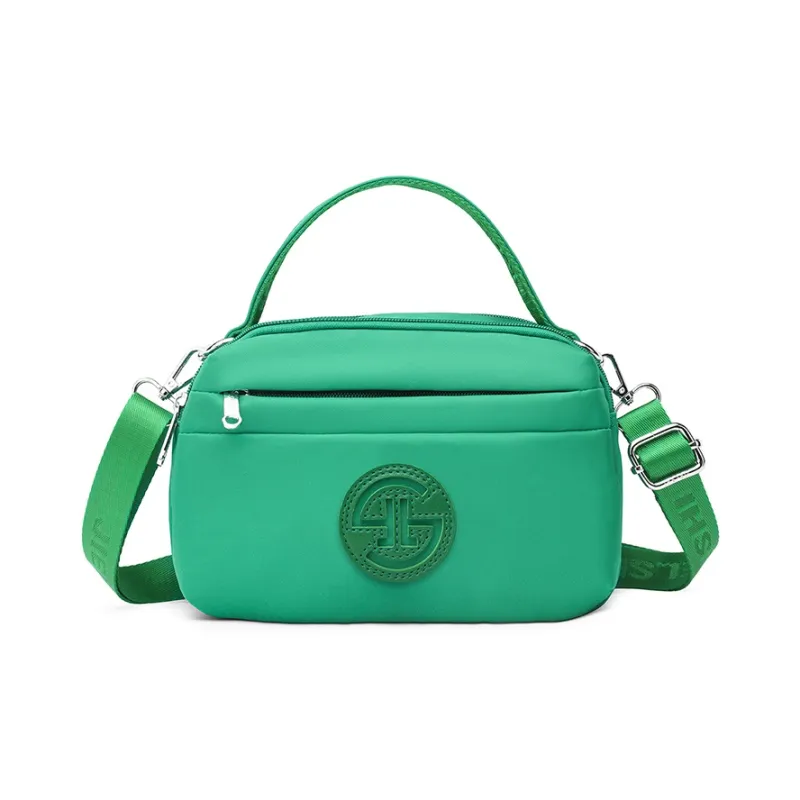 Gerlanx Nylon Fabric Crossbody Bag Unisex Multicolor-3