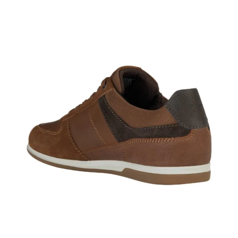 GEOX Renan Anti-Slip Wear-Resistant Low-Top Casual Shoes Men's Brown-2