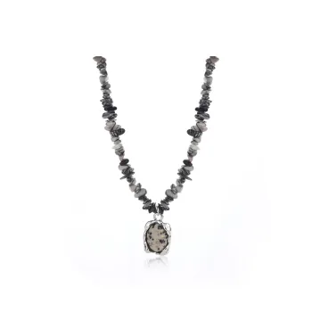 FOREVER MELODY Titanium Steel Necklaces Men's