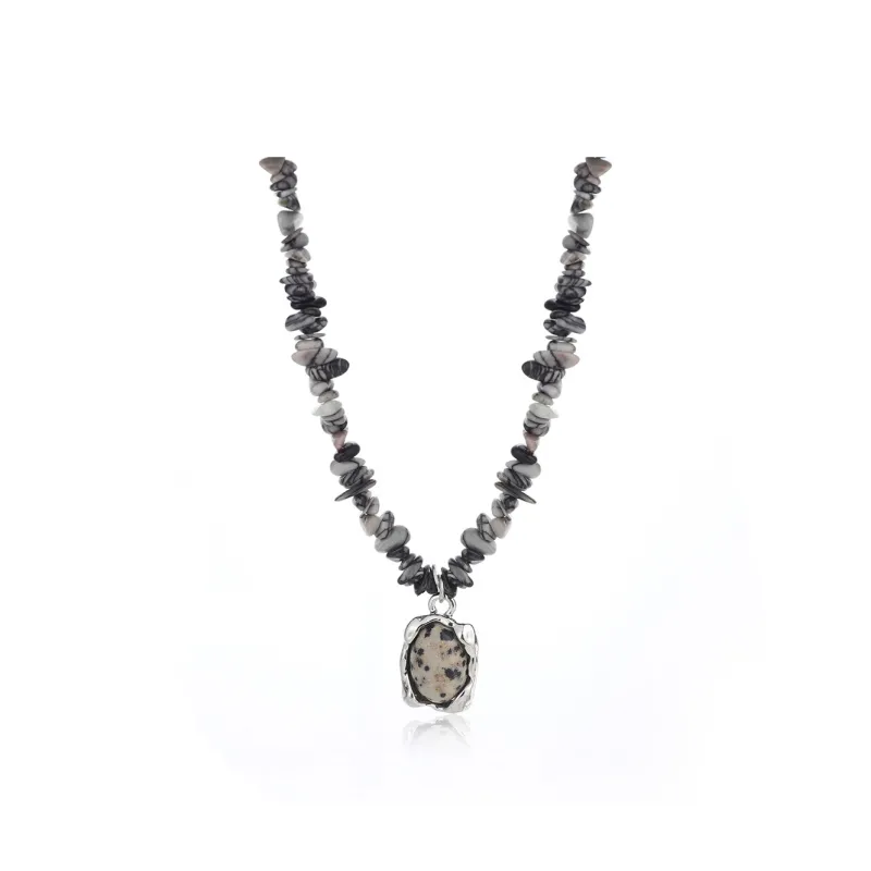 FOREVER MELODY Titanium Steel Necklaces Men's-0