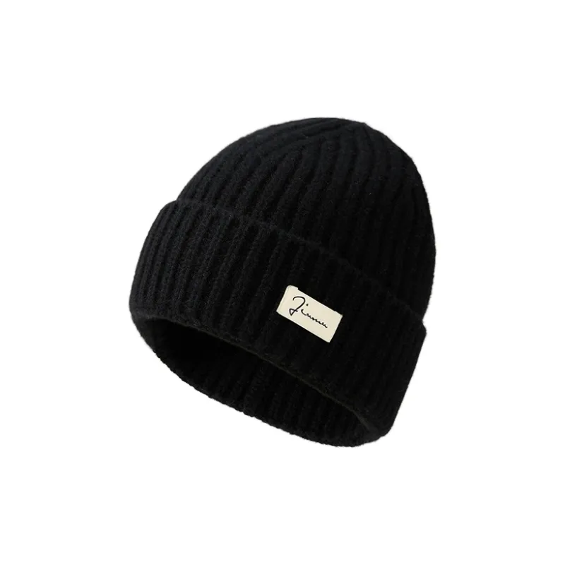 JIUMU Cashmere Beanies Women's Ecru-0