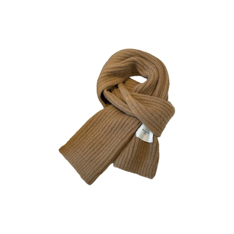 Lagur Chunky Knit Knit Scarves Women's-2