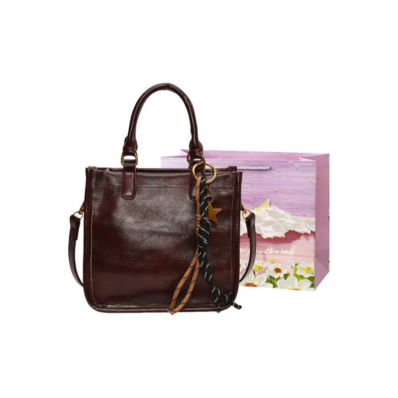 Bansusu PU Handbag Shoulder Bag Crossbody Bag Regular Women's Coffee/Brown/Red/Black-10