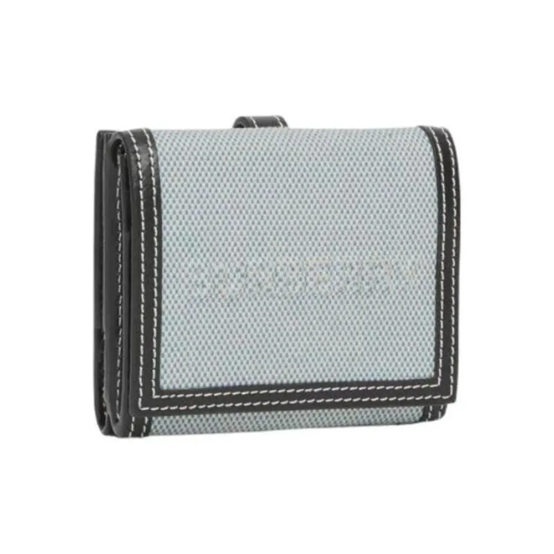 Burberry Leather Wallet Women's Light Blue-1