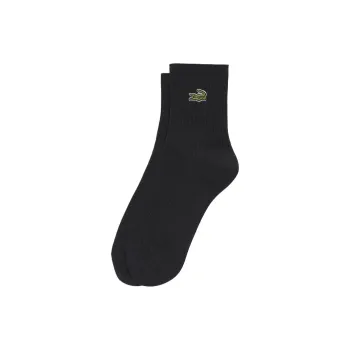 LACOSTE Mid-Calf Socks Women's 1 Pack Black