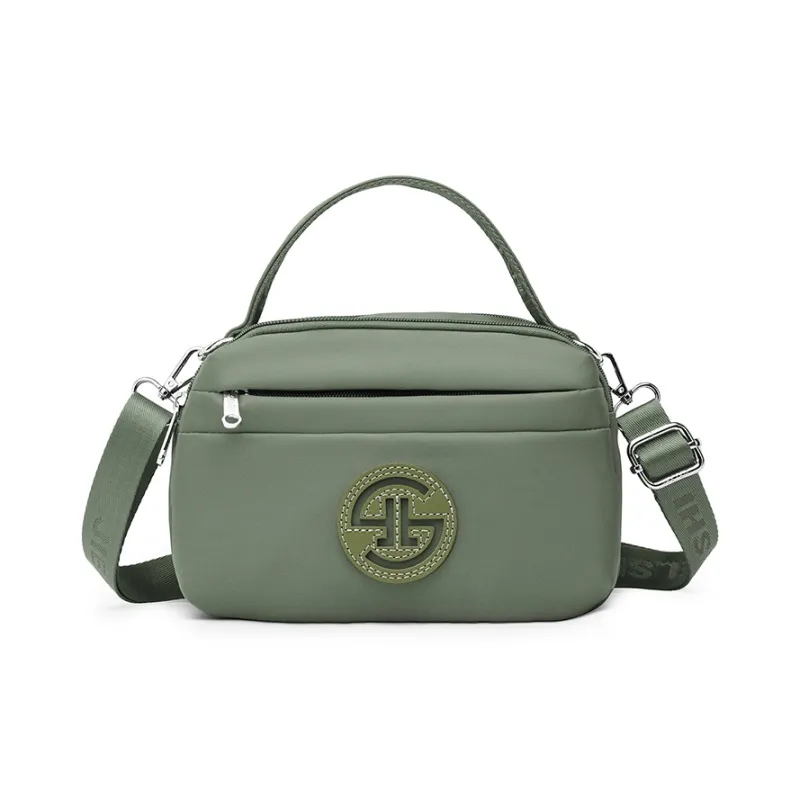 Gerlanx Nylon Fabric Crossbody Bag Unisex Multicolor-8
