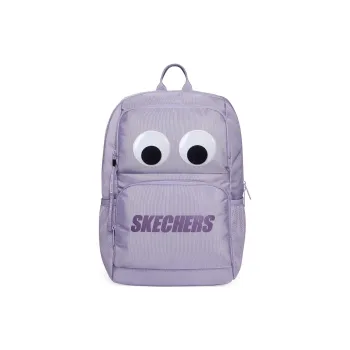 Skechers Fabric Big Eye Backpack Regular Unisex Lavender Big Eyes With Individual Packaging