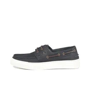 BARBOUR Boat Shoes Men's Marine Blue