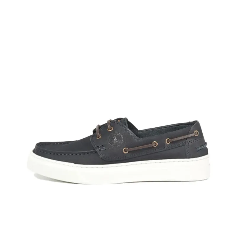 BARBOUR Boat Shoes Men's Marine Blue-0