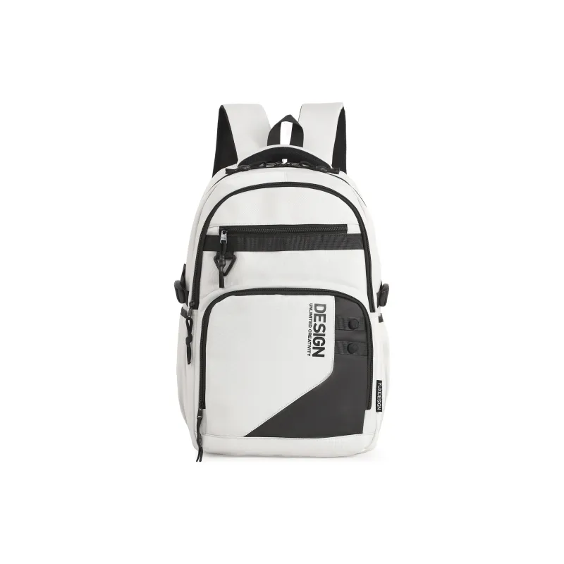 LUVISTRUE Nylon Backpack Regular Unisex Dark Gray/Light Gray/Dark Blue/Dark Green/White/Black-10