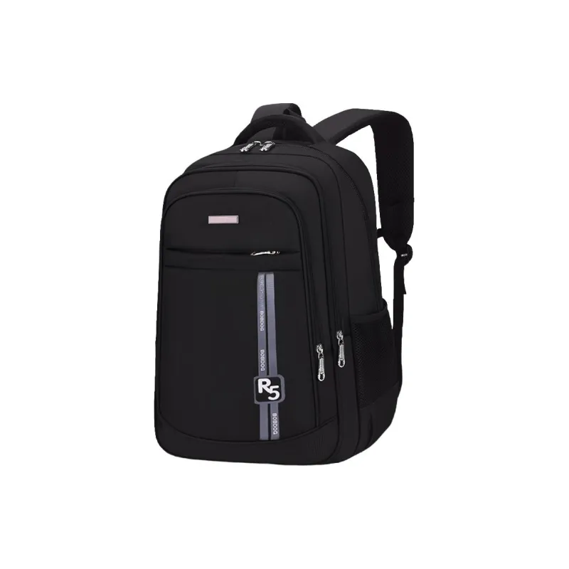 BOBDOG Oxford Backpack Regular Unisex Black Red/Black White-5