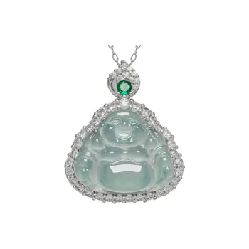 YUANYUXIANG Ice Glutinous Jadeite Necklaces Women's