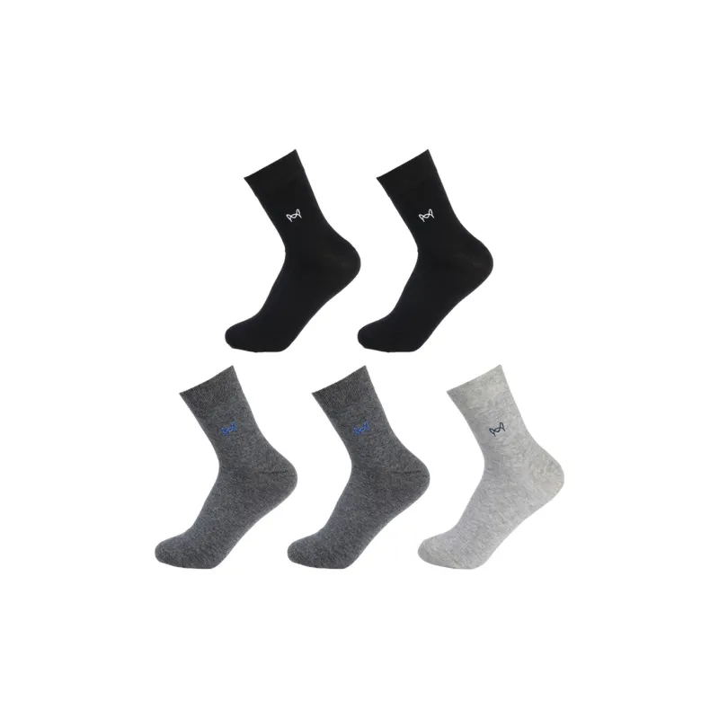 MIIOW Mid Calf Socks Unisex 5 Pack-8