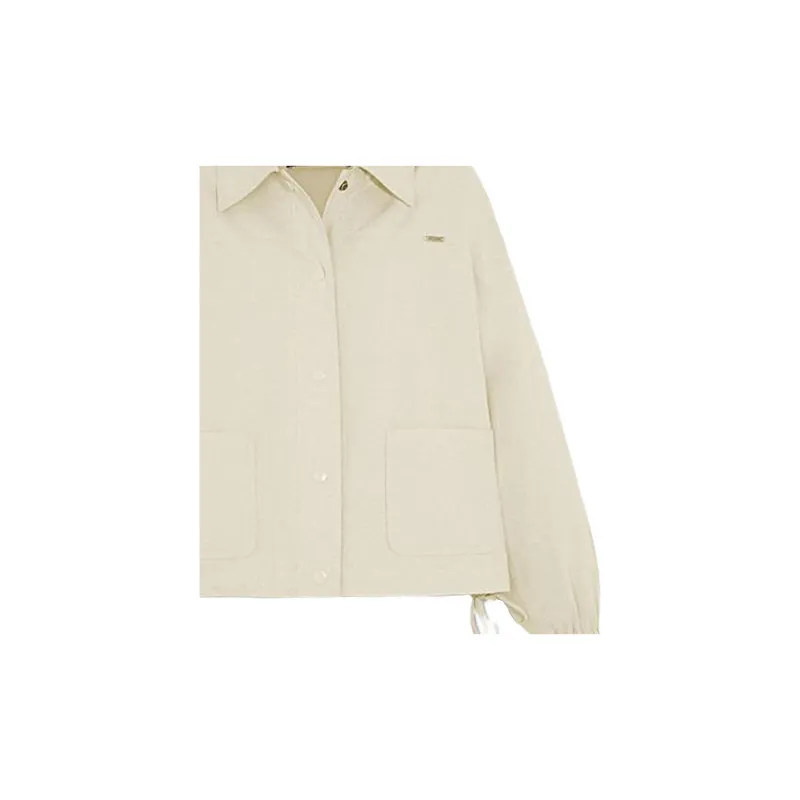 COACH SS23 Jackets Coats Women's Ivory White-2