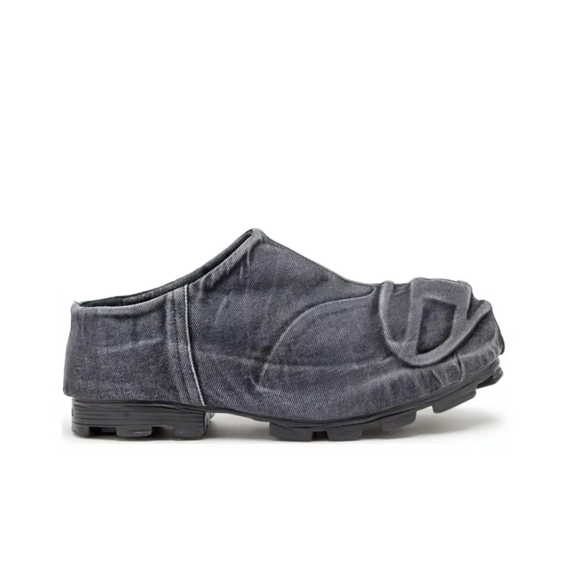 DIESEL D Hammer Denim Mules-1