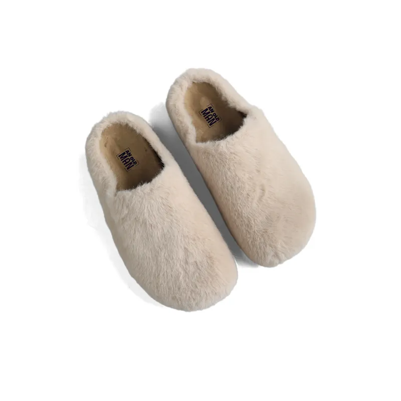 An Old Man Quiet Abrasion Resistant Wrap toe Slippers Women's-17