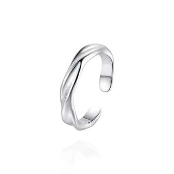 NUSQ Sterling Silver Rings Men's