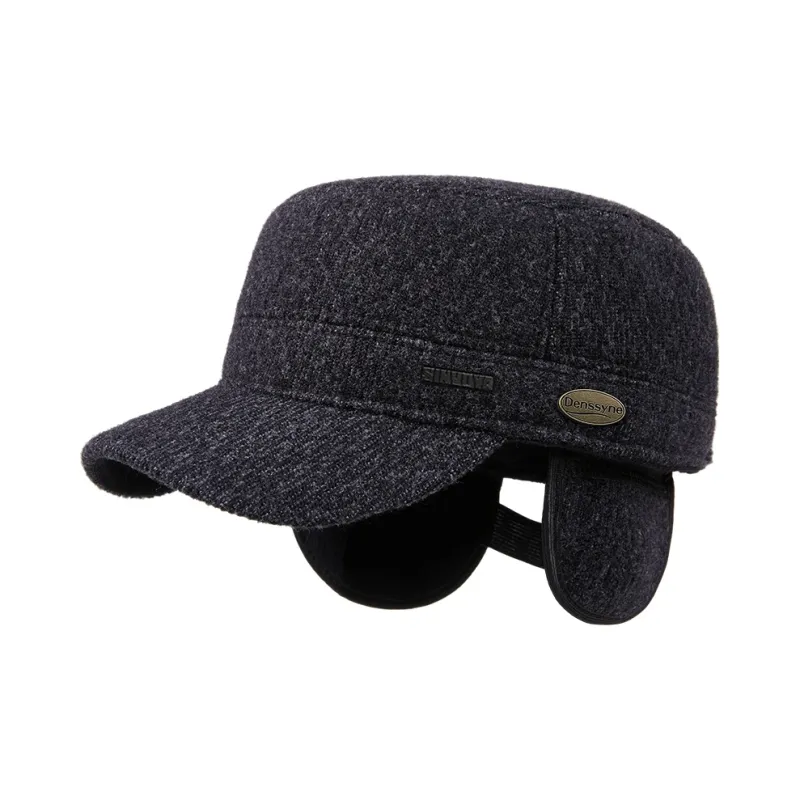 DENSSYNE Woolen Baseball Caps Men's-4
