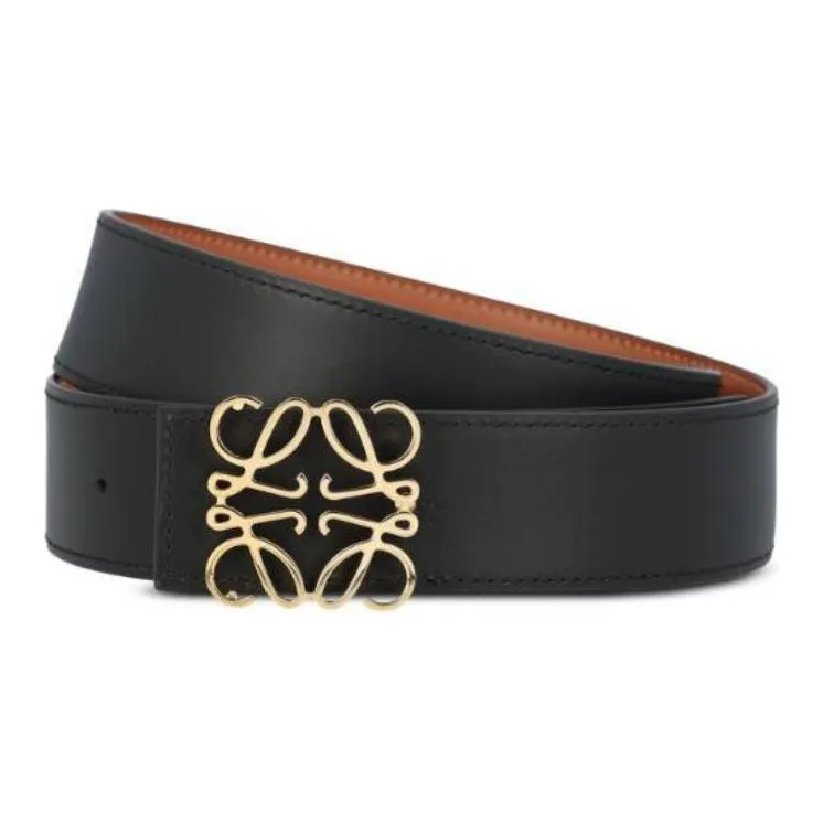 LOEWE Logo Buckled Reversible Belt-0